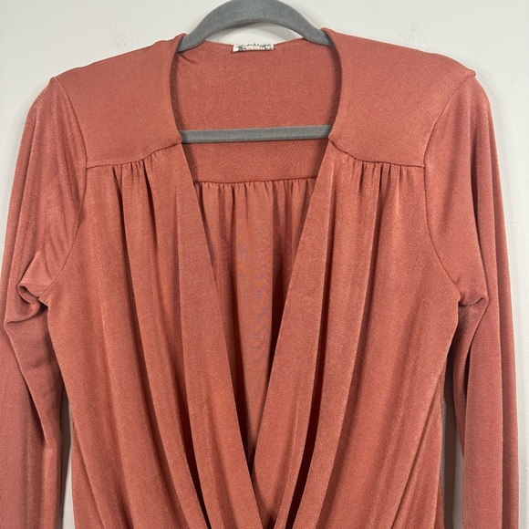 Intimately Free People Turnt Thong Bodysuit Ginger Spice size Medium - Picture 3 of 16